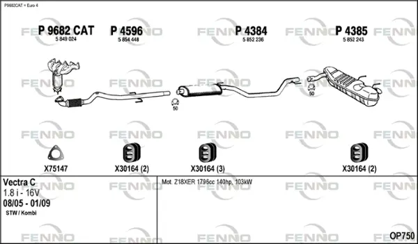Изпускателна система FENNO               