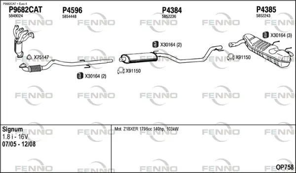 Изпускателна система FENNO               