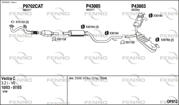 Изпускателна система FENNO               