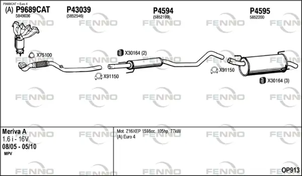 Изпускателна система FENNO               