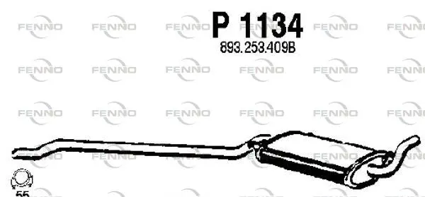 средно гърне FENNO                P1134