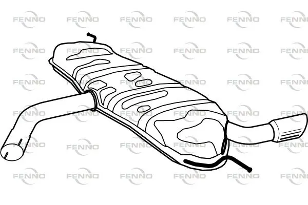 крайно гърне FENNO               