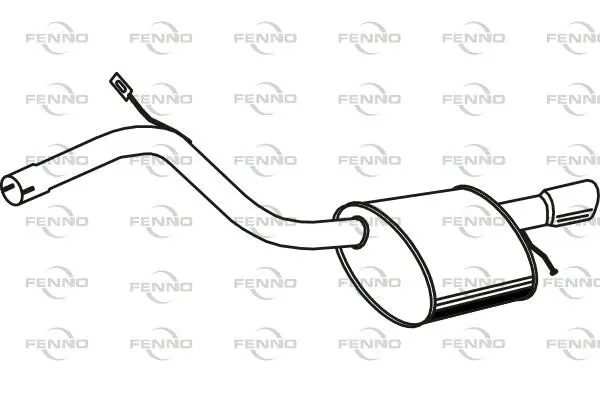 крайно гърне FENNO               