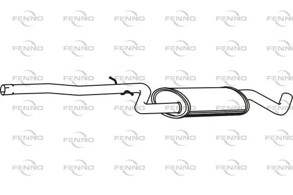 средно гърне FENNO               