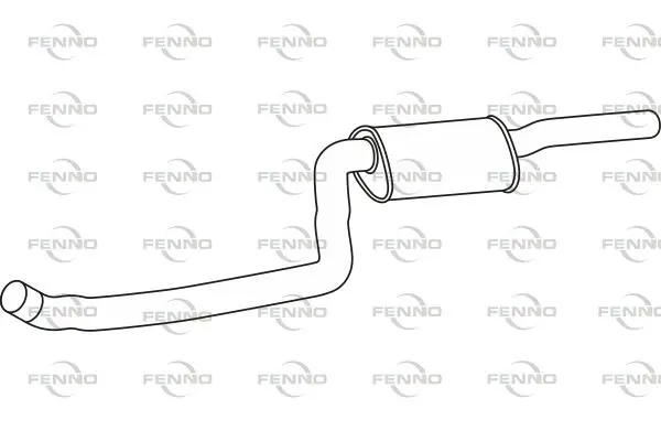 средно гърне FENNO               