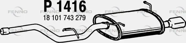 крайно гърне FENNO               