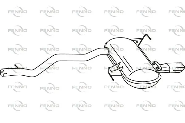крайно гърне FENNO               