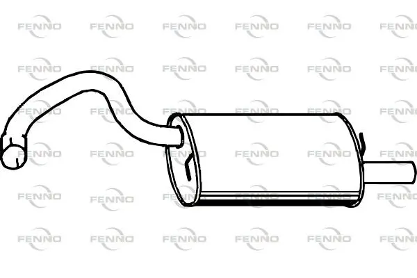 крайно гърне FENNO               