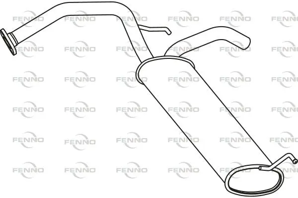 крайно гърне FENNO               