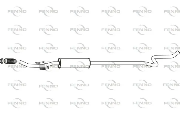 средно гърне FENNO               