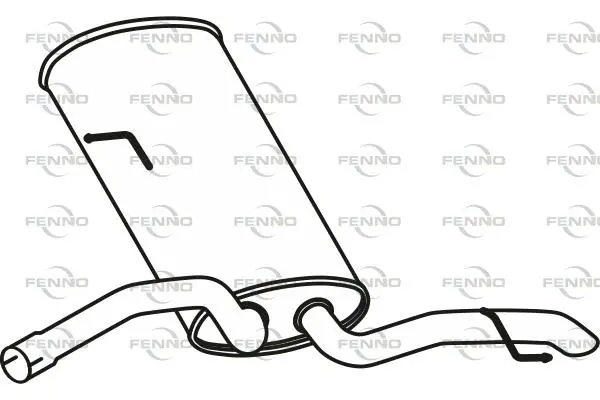 крайно гърне FENNO               