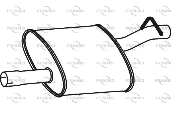 средно гърне FENNO               