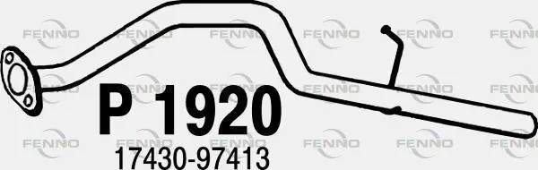 изпускателна тръба FENNO               