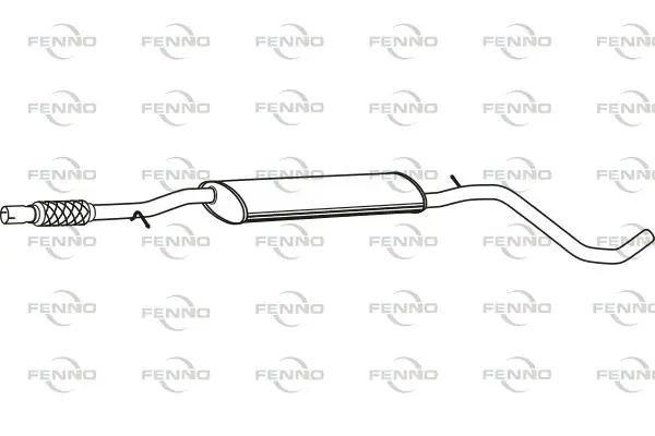 средно гърне FENNO               