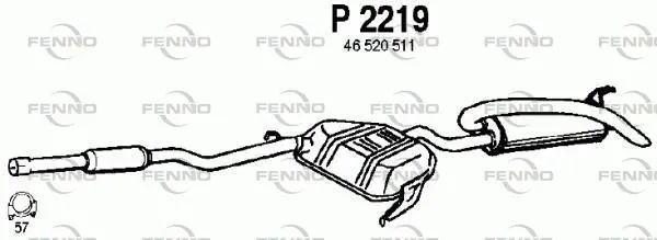 крайно гърне FENNO               