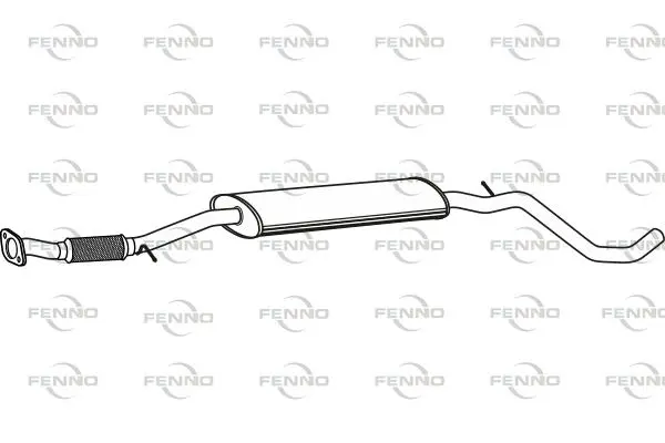 средно гърне FENNO               