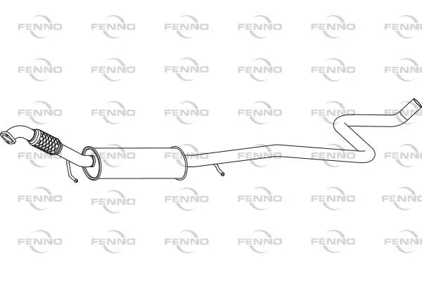 средно гърне FENNO               