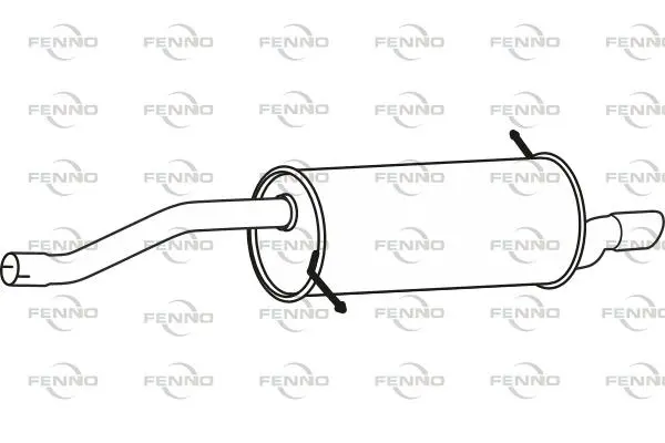 крайно гърне FENNO               