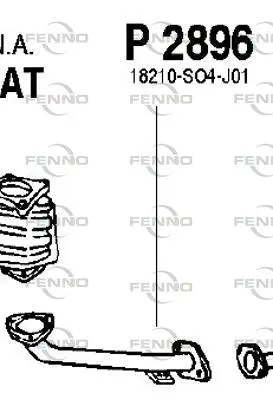 изпускателна тръба FENNO               