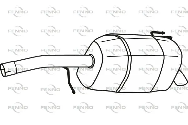 крайно гърне FENNO               