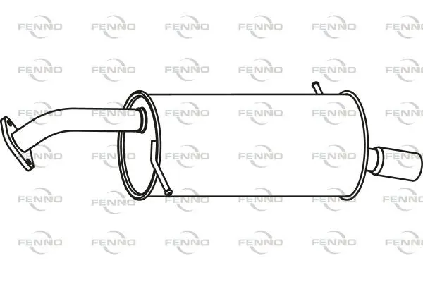 крайно гърне FENNO               