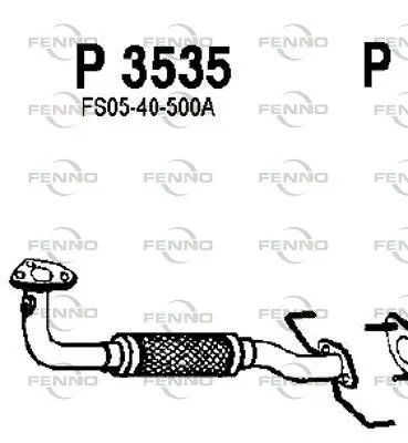 изпускателна тръба FENNO               