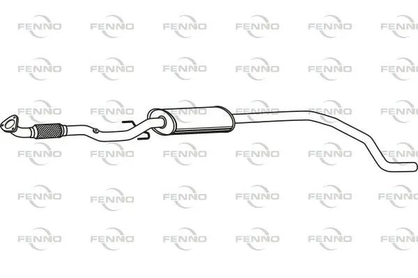 средно гърне FENNO               