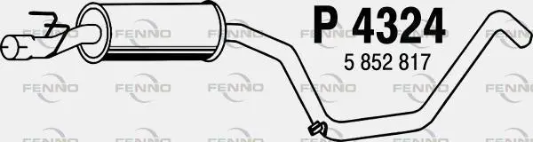 средно гърне FENNO               