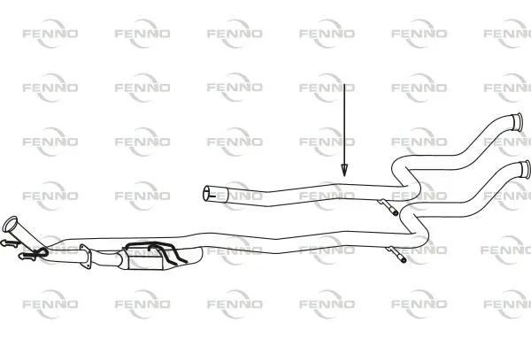 изпускателна тръба FENNO               