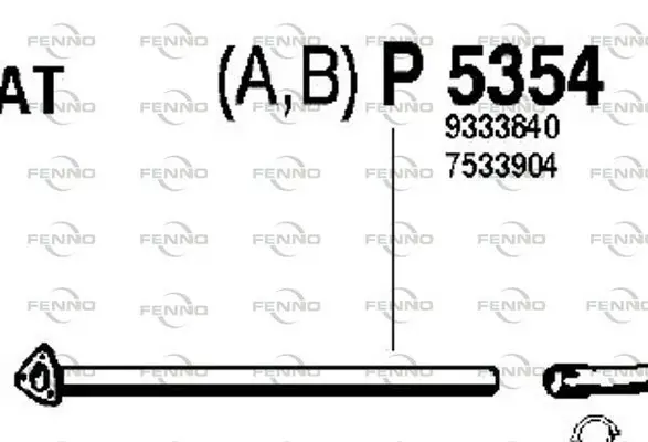 изпускателна тръба FENNO               