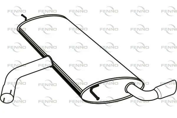 крайно гърне FENNO               