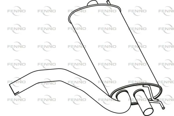 крайно гърне FENNO               