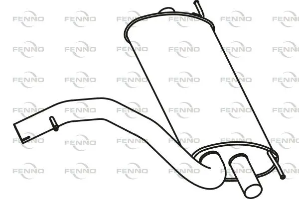 крайно гърне FENNO               