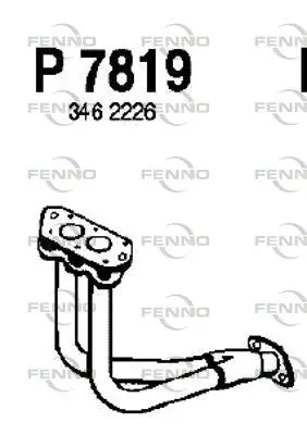 изпускателна тръба FENNO               