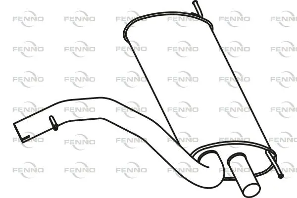 крайно гърне FENNO               