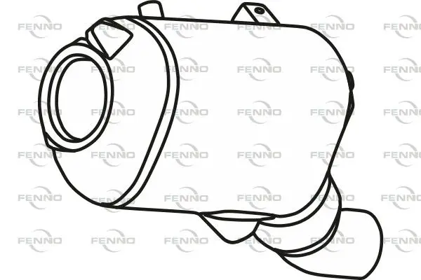 филтър за сажди-твърди частици, изпускателна система FENNO               