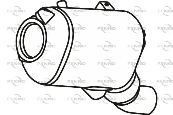 филтър за сажди-твърди частици, изпускателна система FENNO               