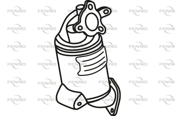 филтър за сажди-твърди частици, изпускателна система FENNO               
