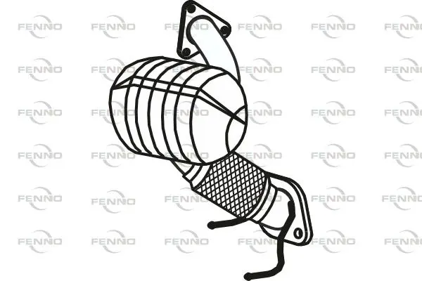 филтър за сажди-твърди частици, изпускателна система FENNO               