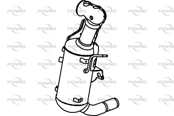 филтър за сажди-твърди частици, изпускателна система FENNO               