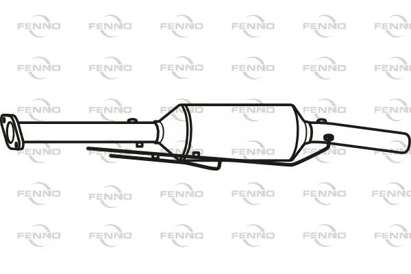 филтър за сажди-твърди частици, изпускателна система FENNO               