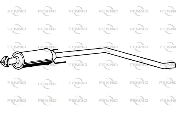 филтър за сажди-твърди частици, изпускателна система FENNO               