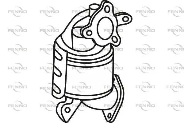 филтър за сажди-твърди частици, изпускателна система FENNO               