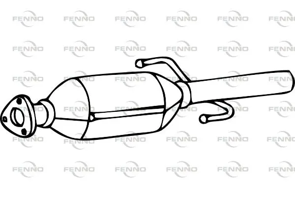 филтър за сажди-твърди частици, изпускателна система FENNO               