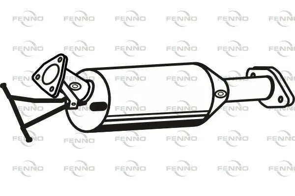 филтър за сажди-твърди частици, изпускателна система FENNO               