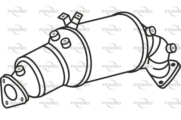 филтър за сажди-твърди частици, изпускателна система FENNO               