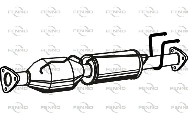 филтър за сажди-твърди частици, изпускателна система FENNO               
