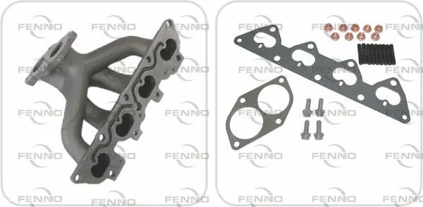 колектор (дъга), изпускателна система FENNO               