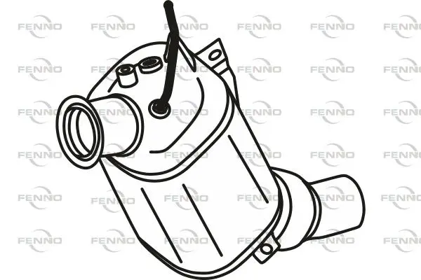 филтър за сажди-твърди частици, изпускателна система FENNO               