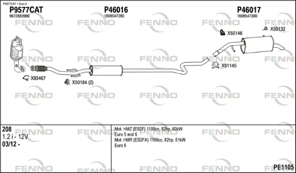 Изпускателна система FENNO               